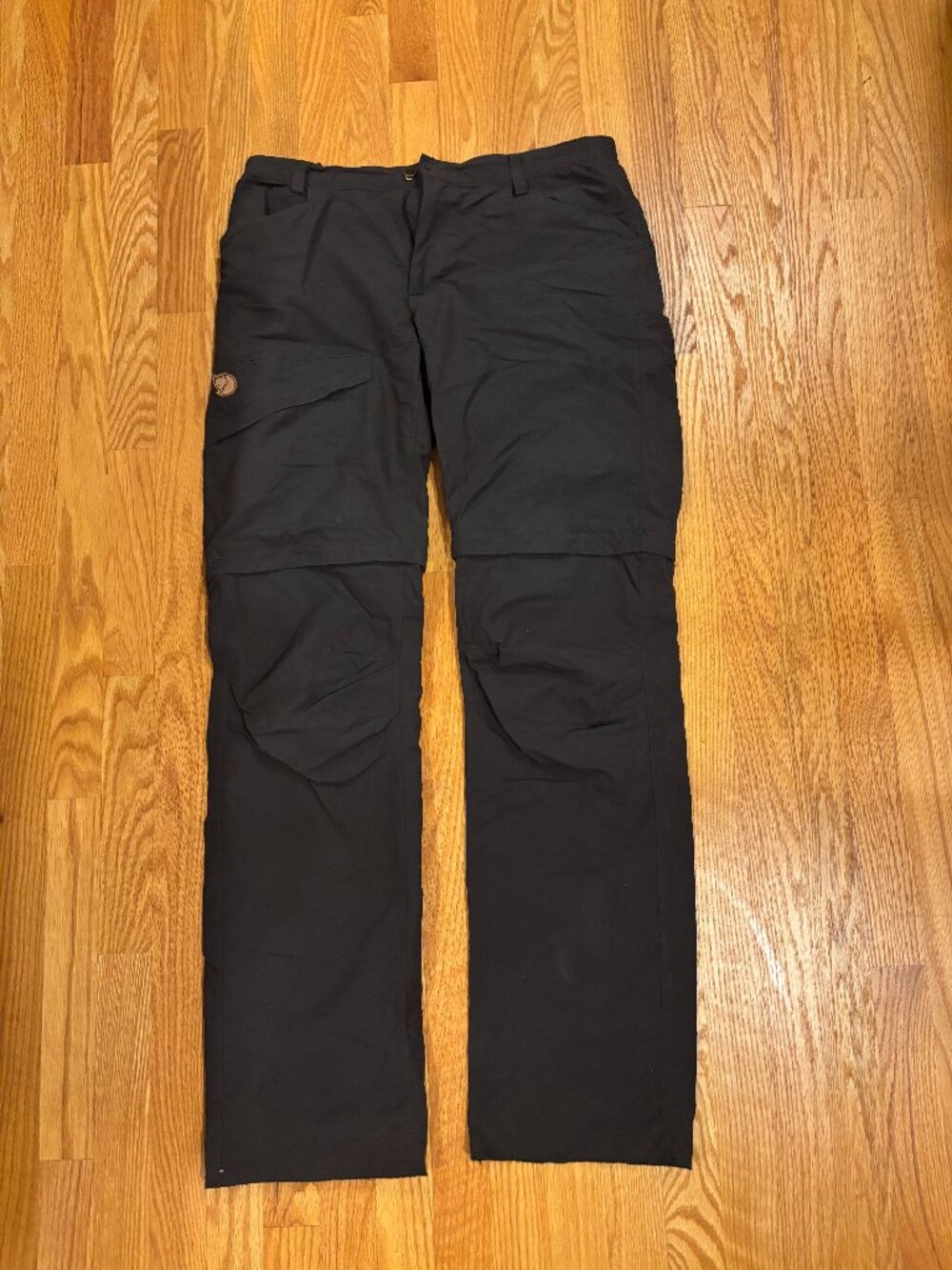 Fjallraven Daloa MT Zip Off Trouser Convertible Hiking Pants Black